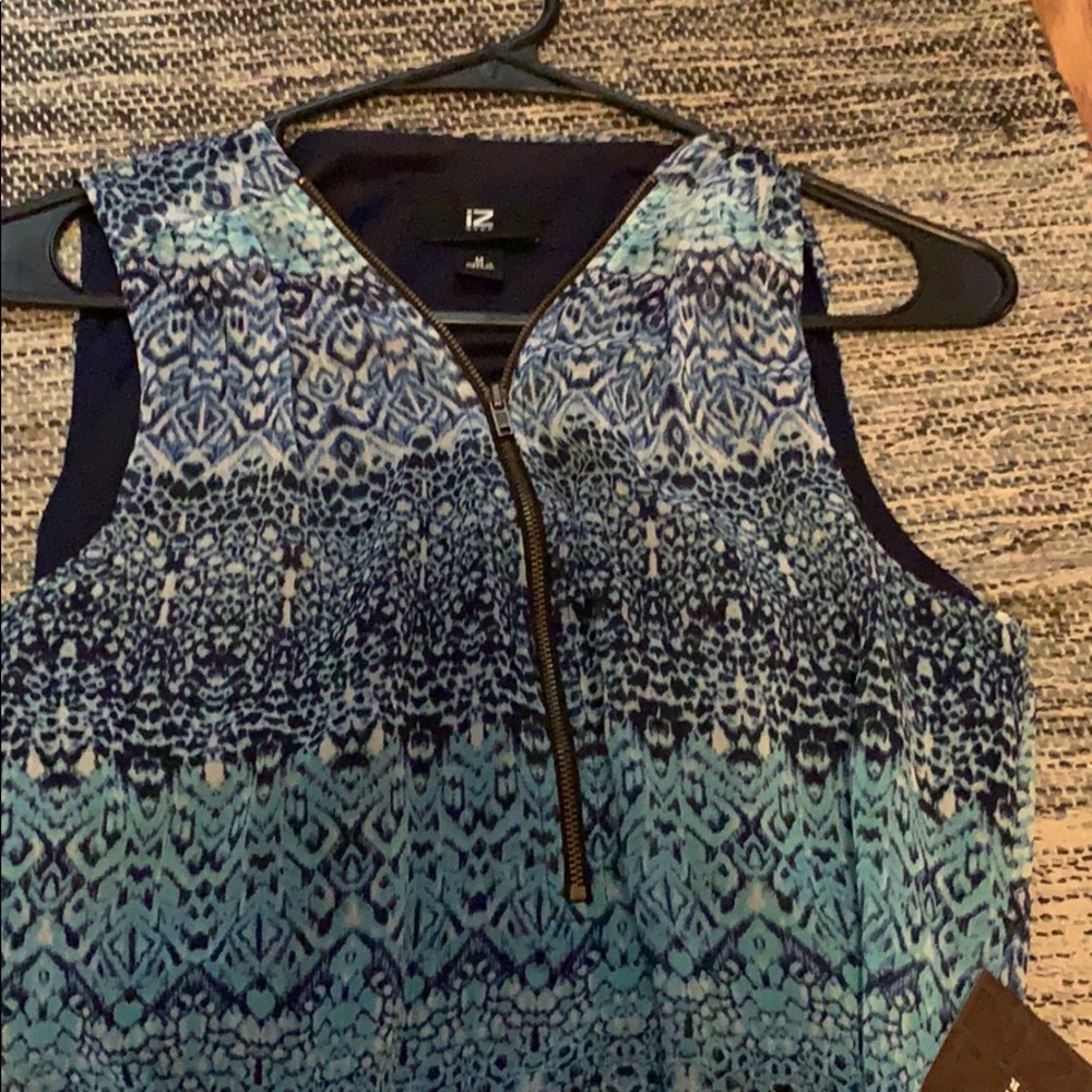 Brand new with tags blue tank top dress